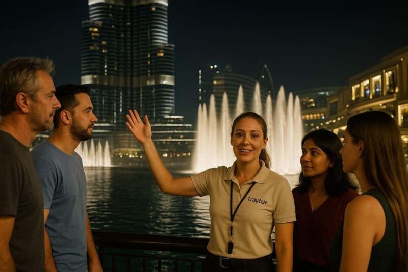 Dubai by Night with Burj Khalifa Entrance Ticket - Key Points