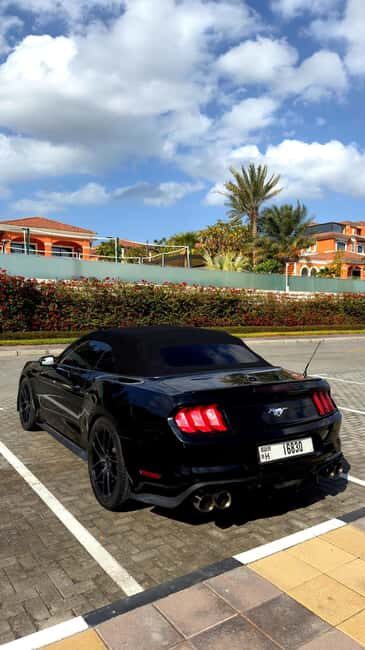 DUBAI: CABRIO MUSTANG TOUR. LUXURY - Introduction to Dubai’s Cabrio Mustang Tour