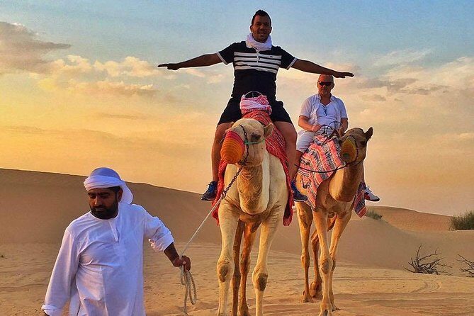 Dubai Camel Caravan with BBQ Dinner Buffet - Key Points