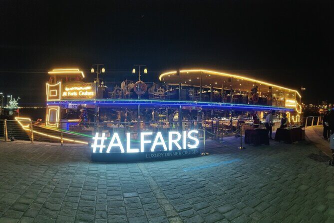 Dubai Canal Dinner Cruise with La Perle Show Tickets Combo - Key Points