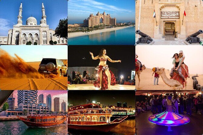 Dubai City Tour, Desert Safari and Marina Dhow Cruise Tour (TRIO) 2 Days - An In-Depth Look at the Tour Experience