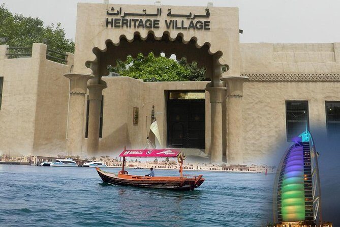 Dubai City Tour: Old & New Dubai Abra Ride, Palm Island, Souks - Key Points