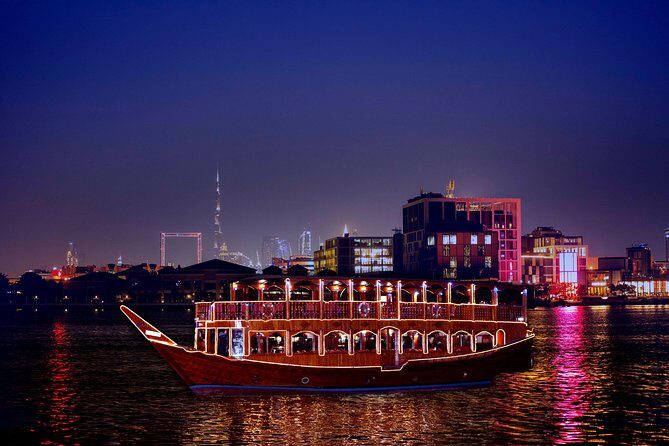 Dubai Creek Luxury Dhow Dinner Cruise with Optional Transfer - What Travelers Say