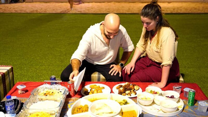 Dubai: Desert Camel Ride with Live Shows & BBQ Buffet Dinner - Key Points