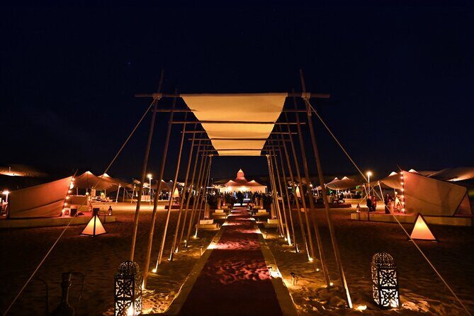 Dubai Desert Camp Dinner with BBQ, Dinner, Camel Ride & Shows - What is this desert dinner experience all about?  