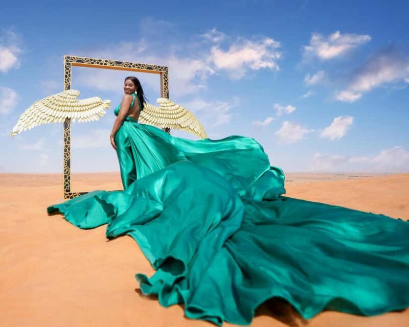Dubai: Desert Flying Dress Photoshoot - Value and Cost Analysis