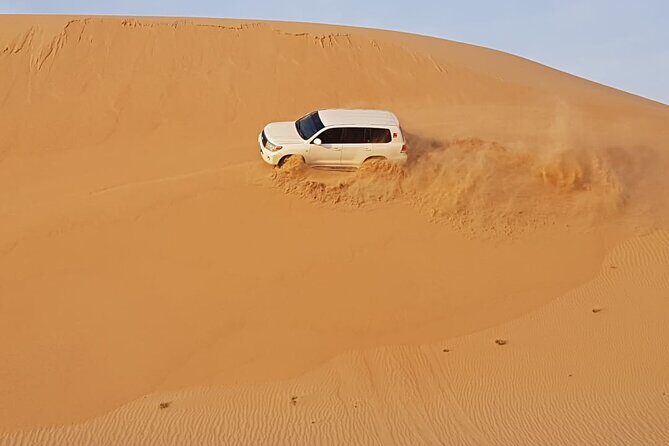 Dubai Desert Safari Adventure, Camel Ride, Sand surf, BBQ Dinner - Key Points