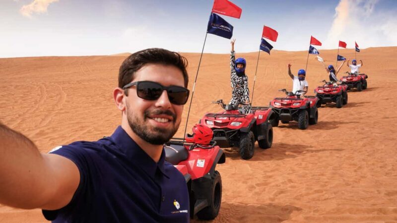 Dubai Desert Safari - Camel Ride, Sandboarding & 30 Min Quad - Key Points