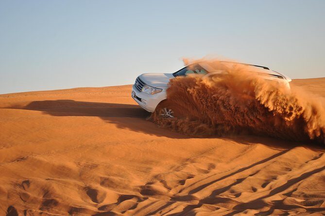 Dubai: Desert Safari, Camel Ride, Show & Optional Dinner - Transportation & Duration