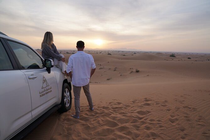 Dubai Desert Safari Thrill: Camel Ride, Live shows, BBQ & Spirits - Key Points
