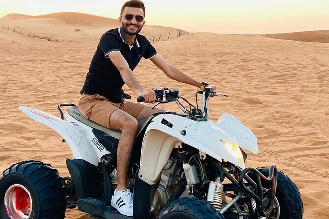 Dubai desert safari with 4x4 Dune Bashing,Camel Ride sand board - Key Points