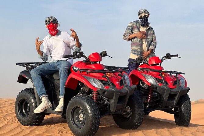 Dubai Desert Safari with Adventure Quad Bike and Buggy Ride - Key Points