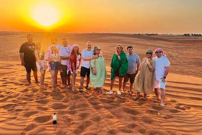 Dubai Desert Safari with BBQ Dinner Pickup from Ras Al Khaimah - Key Points