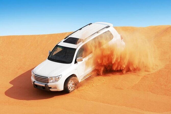 Dubai Desert Safari with Camel Riding, Sand Boarding,BBQ Dinner and 3 Live Shows - What You Should Know About Transportation and Duration