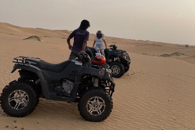 Dubai Desert Safari with Quad Bike, Camel Ride, Dinner and Shows - Starting with Convenience: Pickup and Duration