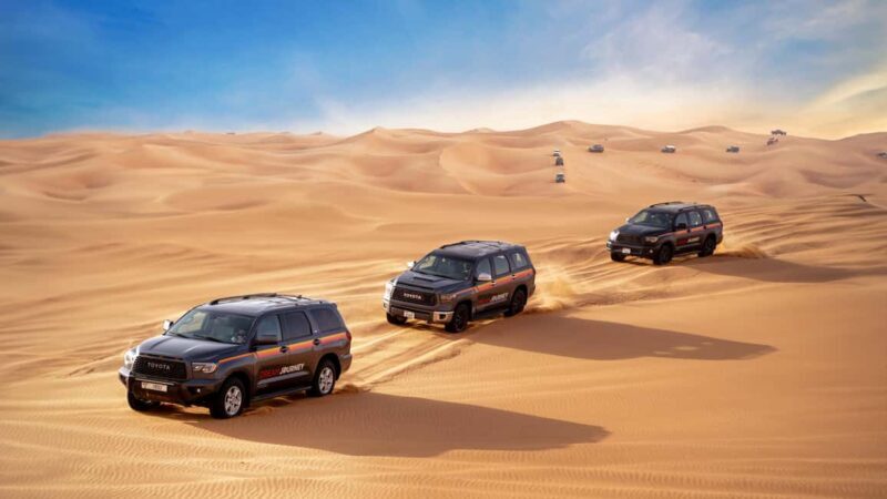 Dubai Desert Trail: Guided Quad/Polaris and Red Dunes Safari - Quad or Polaris RZR Riding: 1 Hour of Pure Fun