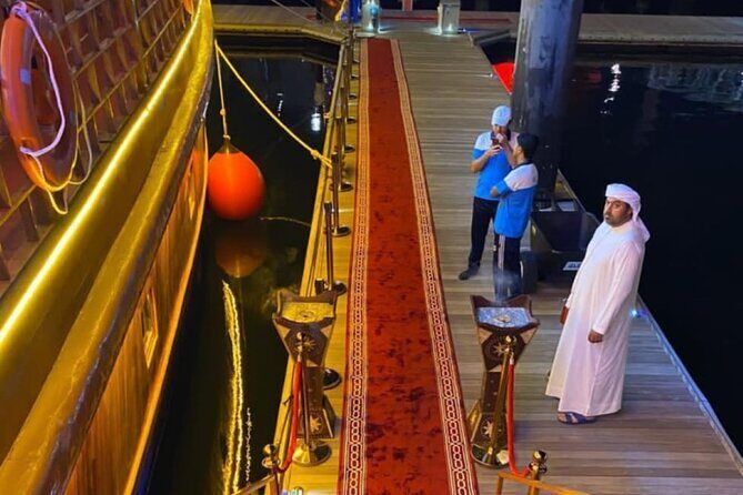 Dubai Dhow Cruise Dinner Al Seef Creek Multicusine - The Itinerary Breakdown