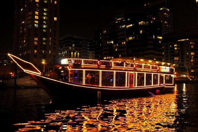 Dubai Dhow Dinner Cruise Marina with pickup drop option - The Experience Breakdown