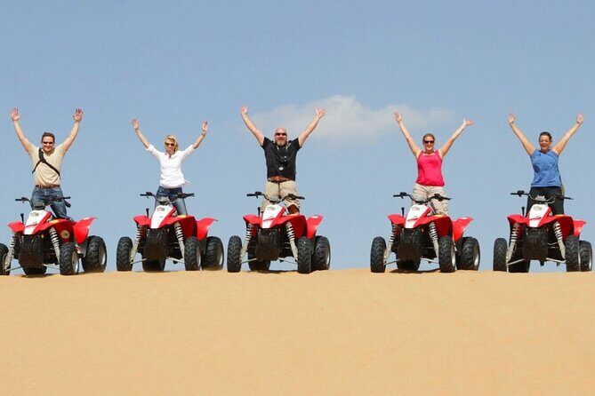 Dubai Dinner Desert Experience with 01 Hour quad bike and camel ride - Key Points