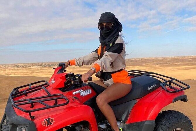 Dubai Dinner Desert Experience with 01 Hour quad bike and camel ride - A Deep Dive into the Experience