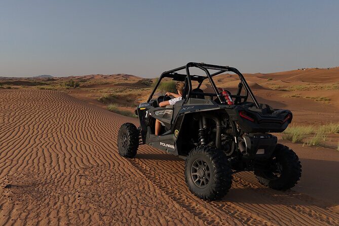 Dubai: Dune Buggy Safari and Camel Ride with Transportation - Key Points