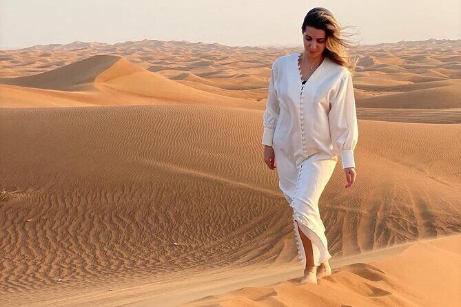 Dubai Evening Desert Safari & BBQ Dinner - Transportation & Group Size