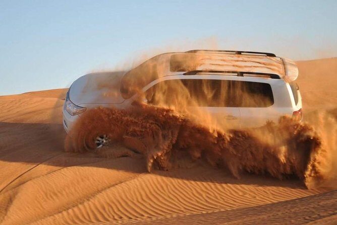 Dubai Evening4x4Desert Safari BBQ Dinner,4 Live Shows,Camel Ride - A Closer Look at the Experience