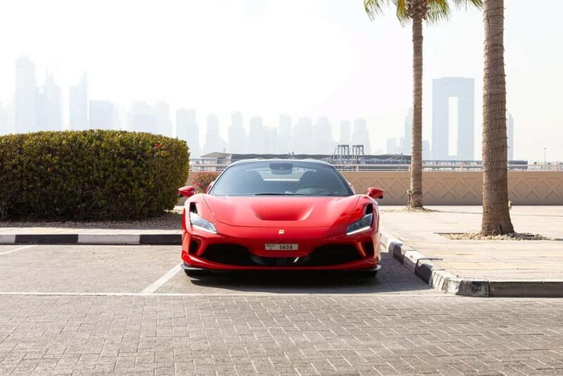 Dubai: Ferrari F8 Spider 1-Day Rental, No Deposit Required - Key Points