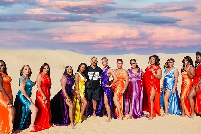 Dubai Flying Dress Photo and Video shoot in Desert - The Desert and Dunes