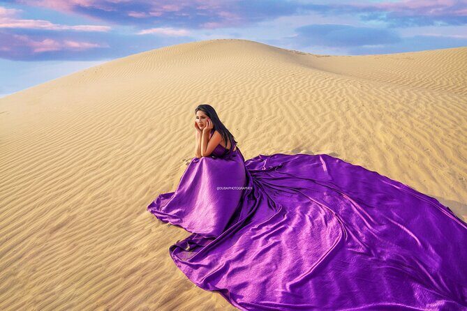 Dubai Flying Dress Photo and Video shoot in Desert - The Photos and Videos: What’s Included?