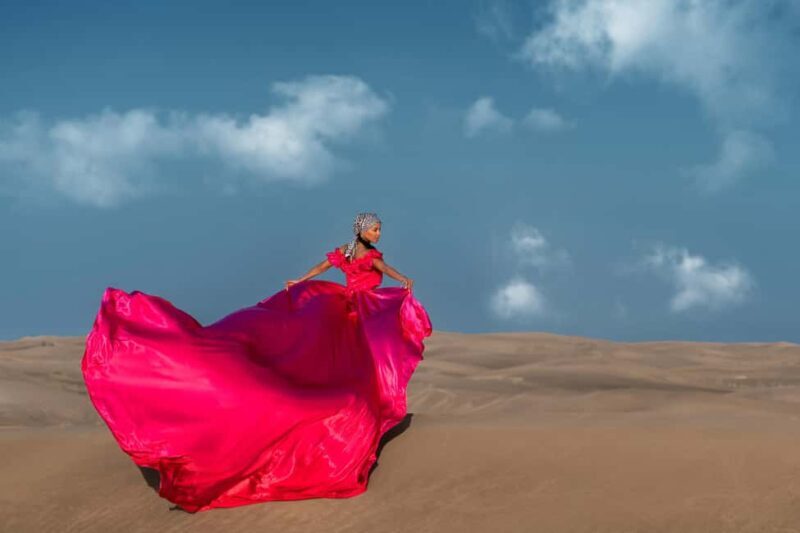 Dubai: Flying Dress Photo © Photoshoot "Marilyn Package" - The Practicalities and Value