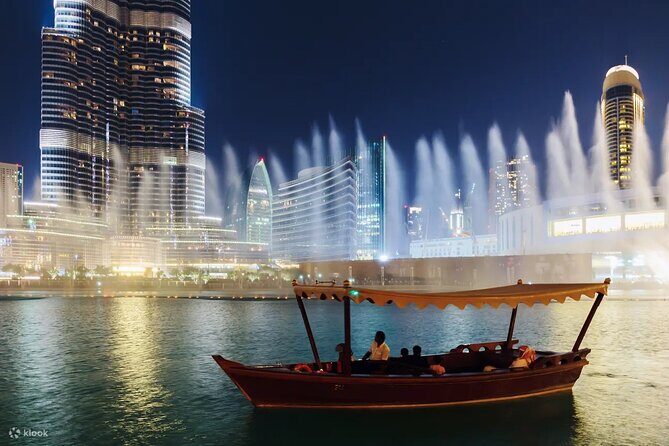 Dubai Fountain Show & Lake Ride Tickets with Transfers Option - Who Might Be Less Pleased?