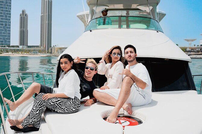 Dubai Harbour Luxury Yacht Tour with BBQ & Drinks - The Sum Up