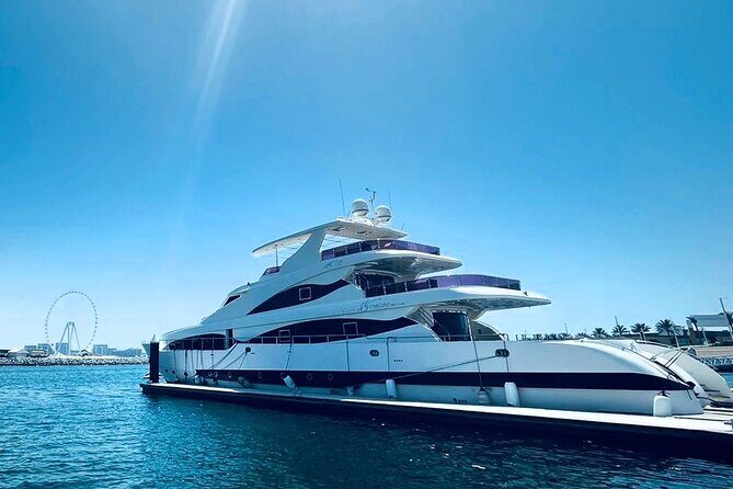 Dubai Harbour Super Yacht Experience with gourmet & Drinks - What the Tour Offers and How It Feels