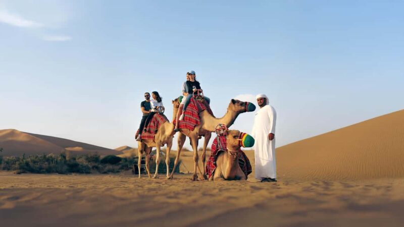 Dubai: Heritage Camel Desert Safari with Traditional Dinner - Key Points