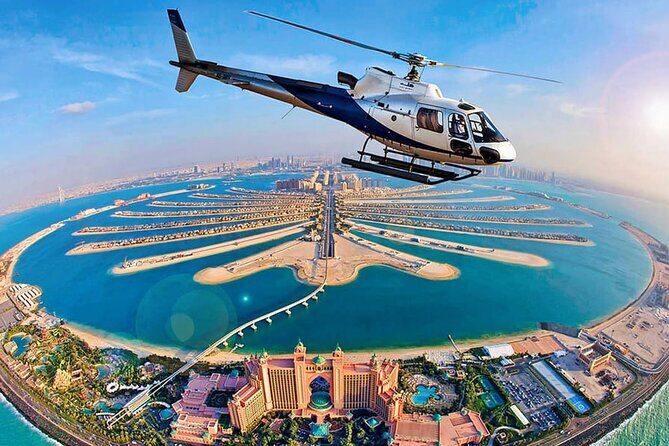 Dubai Iconic Helicopter Tour and Dhow Cruise Dinner Marina Combo - FAQ