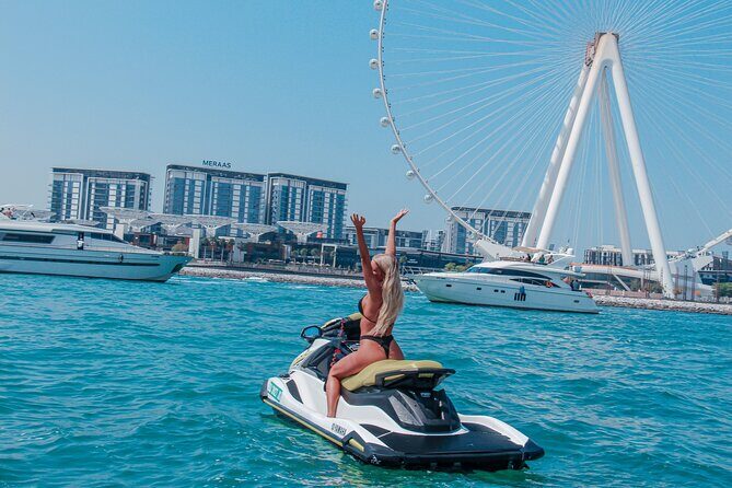 Dubai Jet ski 60 minute Guided Sightseeing Tour - Key Points