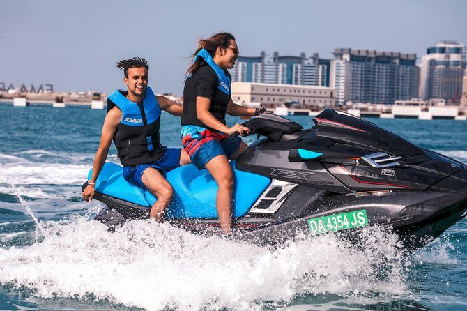 Dubai: Jet ski Adventure Rides Burj Al Arab, Burj Khalifa & Atlantis - Pricing and Value