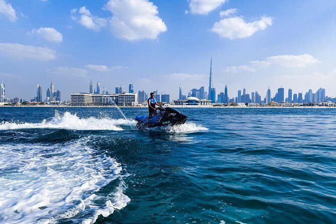 Dubai: Jet ski Adventure Rides Burj Al Arab, Burj Khalifa & Atlantis - Who Will Love This Tour?