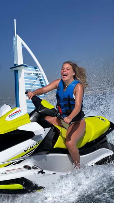 Dubai: Jet Ski Tour to Burj Al Arab and Atlantis with Drink - Key Points