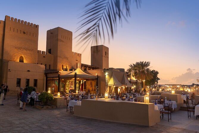 Dubai: Luxury Desert Fortress Dinner, Camel Ride & Live Shows - Key Points