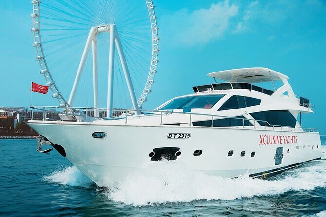 Dubai Marina 1hr Yacht tour with Drinks - The Itinerary and What You’ll See