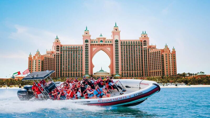 Dubai: Marina, Atlantis, Palm & Burj Al Arab Speedboat Tour - Key Points