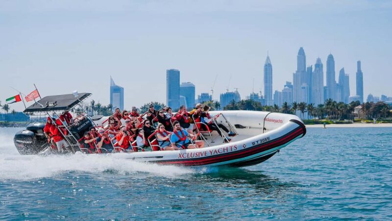 Dubai: Marina, Atlantis, Palm & Burj Al Arab Speedboat Tour - The Sum Up