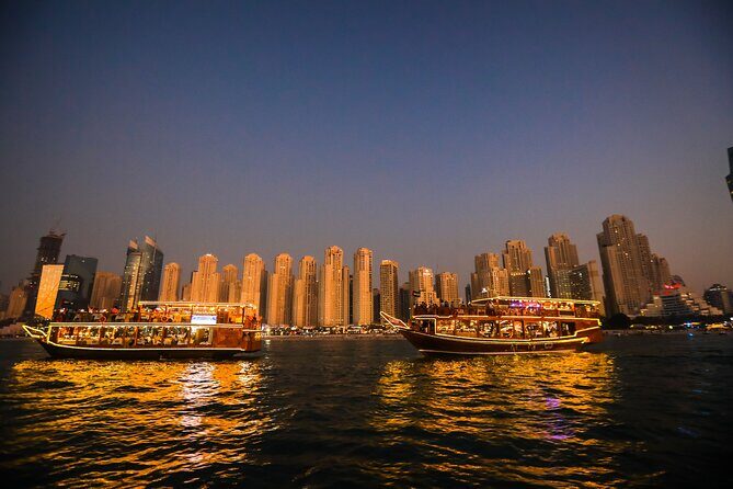 Dubai Marina Dhow Cruise Including Pick Up & DROP OFF SHARING - Is This Tour Worth It?