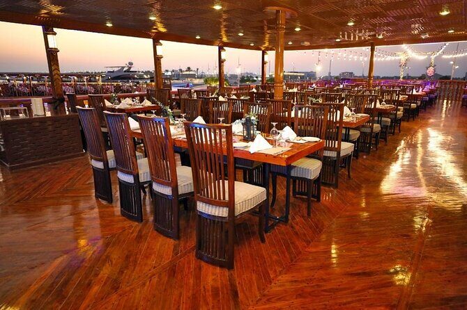 Dubai Marina Luxurious Dhow Cruise Dinner International Buffet - The Sum Up