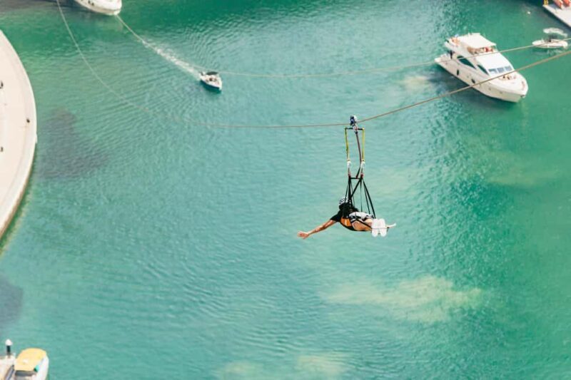 Dubai: Marina Ziplining with Photos, Video and Meal - An In-Depth Look at Dubai Marina Ziplining  