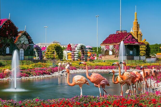 Dubai Miracle Garden&Global Village-Private Transfer-Entry Ticket - Key Points