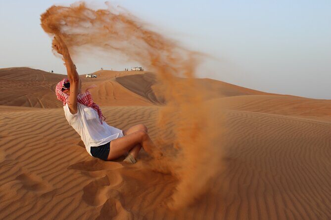Dubai: Morning CaNam Buggy Safari with Sandboarding & Camel Ride - The Sum Up