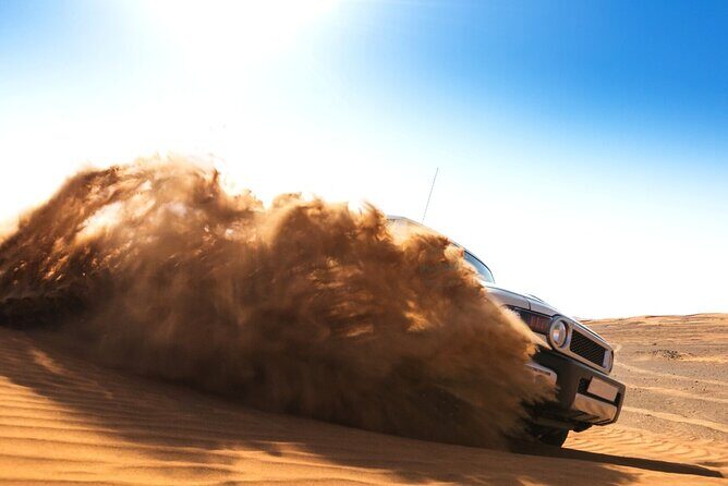 Dubai Morning Desert Safari Dunes Bashing Sand Boarding Adventure - Key Points